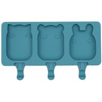 We Might Be Tiny Silicone Popsicle Mould With Lid & Sticks - Blue Dusk